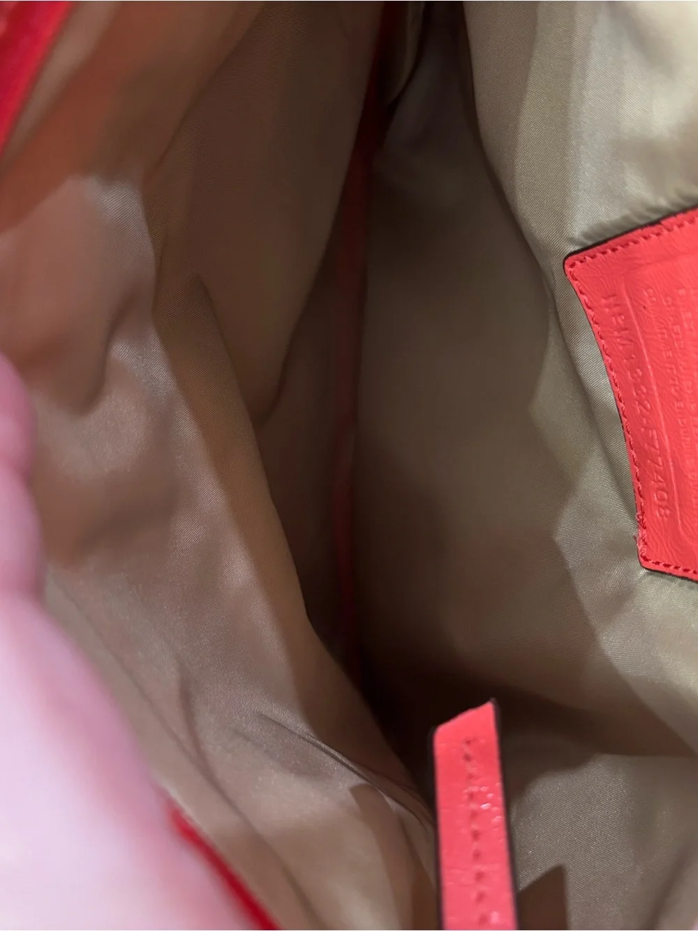 Coach Getaway Signature Nylon File Bag in Coral Red